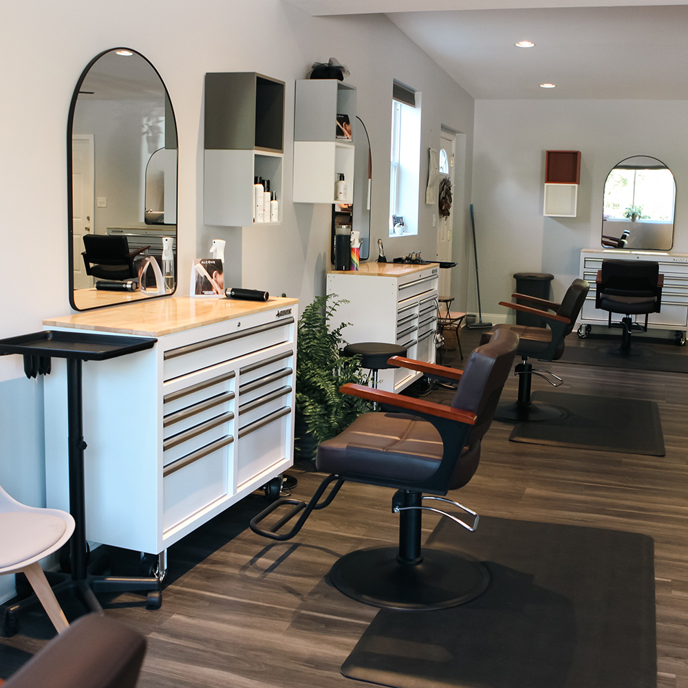 The Coop Salon Stations