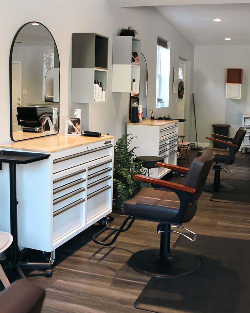 The Coop Salon Stations